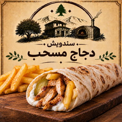 دجاج مسحب 