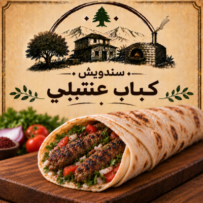 كباب عنتبلي